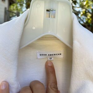 Good American Cream Outerwear